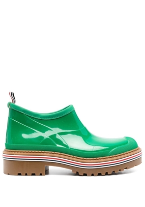 Thom Browne round toe boots - Green