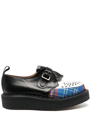 Charles Jeffrey Loverboy leather tassel loafers - Black