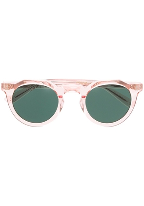 Lesca Picas round-frame sunglasses - Pink