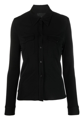 Nili Lotan chest-pocket button-up shirt - Black