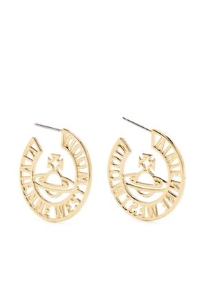 Vivienne Westwood Selma hoop earrings - Gold