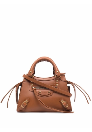 Balenciaga Neo Classic mini top handle tote bag - Brown