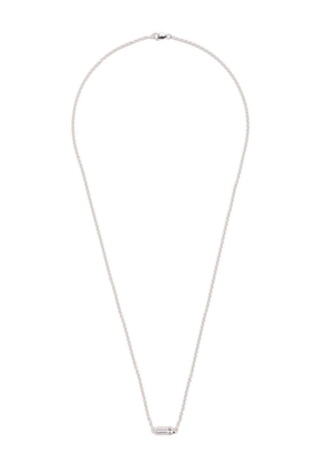 Le Gramme logo-print pendant necklace - Silver