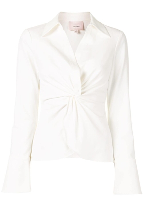 Cinq A Sept knot detail shirt - White