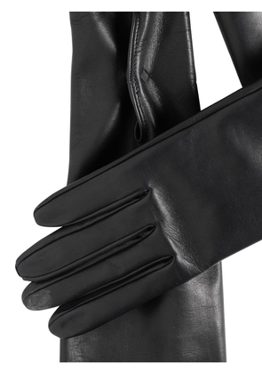 Prada slip-on quilted gloves - Black