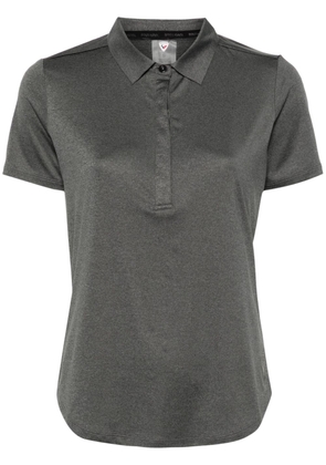 Rossignol rubberised-logo performance polo shirt - Grey