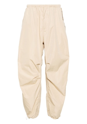 The Row Antico taffeta trousers - Neutrals
