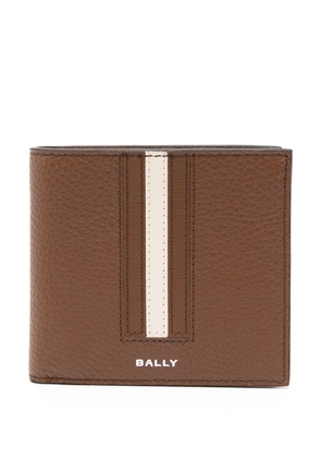 Bally Ribbon bifold leather wallet - Brown