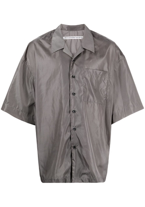 Alexander Wang camp-collar button-up shirt - Grey