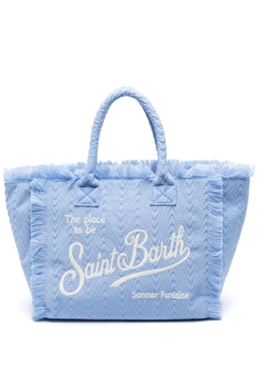 MC2 Saint Barth Vanity terry-cloth beach bag - Blue