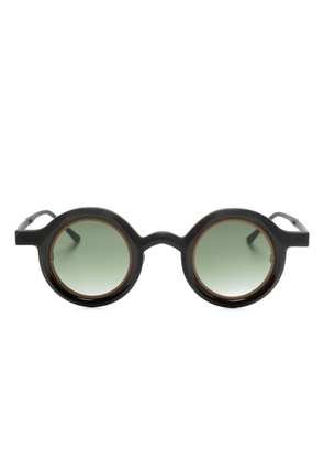 Rigards round-frame sunglasses - Black