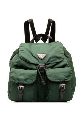Prada Pre-Owned 2000-2010 Tessuto Drawstring backpack - Green