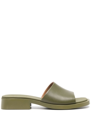 Camper Dana 35mm leather sandals - Green