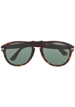 Persol aviator shaped sunglasses - Brown