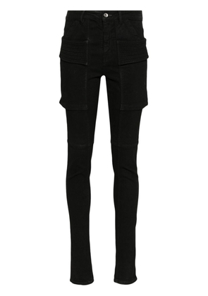 Rick Owens DRKSHDW cargo-pocket cotton-blend skinny jeans - Black