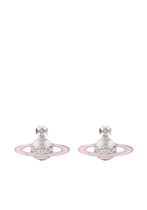 Vivienne Westwood small Neo Bas Relief earrings - Silver