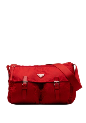 Prada Pre-Owned 2000-2013 Tessuto crossbody bag - Red