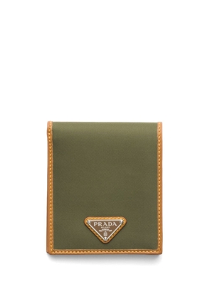 Prada Re-Nylon bi-fold wallet - Green