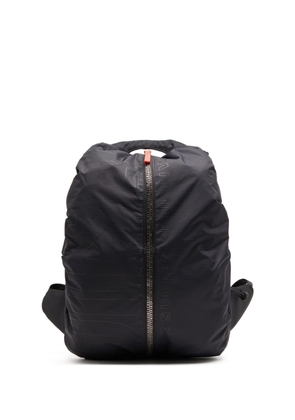 Diesel Zip-D ripstop zipped backpack - Black