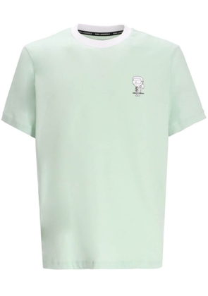 Karl Lagerfeld Ikonik Karl cotton T-shirt - Green