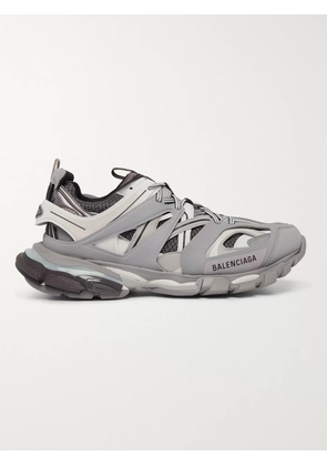 Balenciaga - Track Nylon, Mesh and Rubber Sneakers - Men - Gray - EU 39