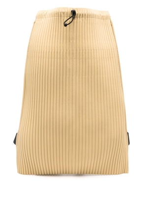 Homme Plissé Issey Miyake Pocket 1 pleated backpack - Neutrals
