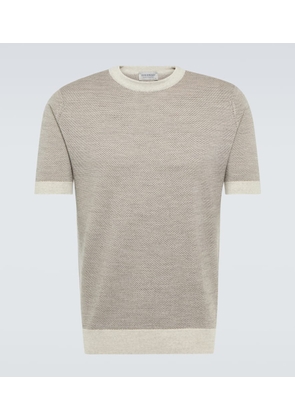 John Smedley 20.Singular wool T-shirt