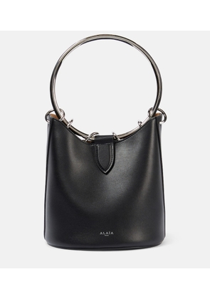 Alaïa Ring Medium leather bucket bag