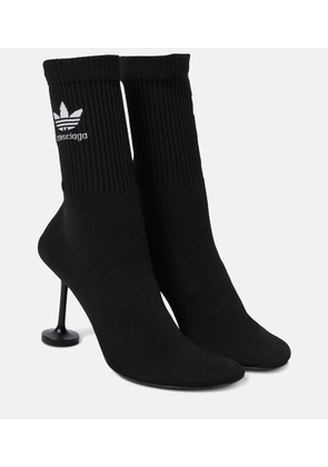 Balenciaga x Adidas sock ankle boots