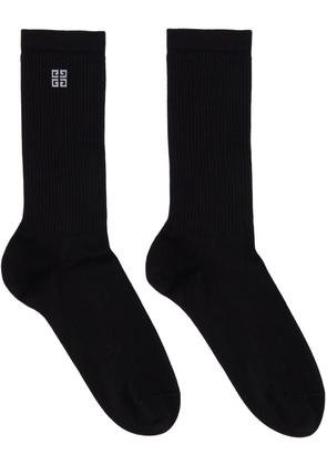 Givenchy Black Logo Socks