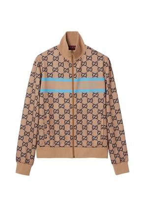 Gucci Gg Zip-Up Jacket