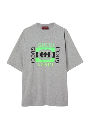 Gucci Cotton Oversized Logo T-Shirt