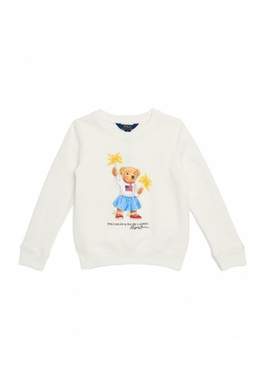Ralph Lauren Kids Sparkle Polo Bear Sweatshirt (2-7 Years)