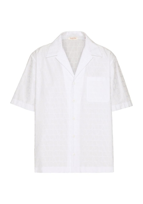 Valentino Cotton Toile Iconographe Shirt