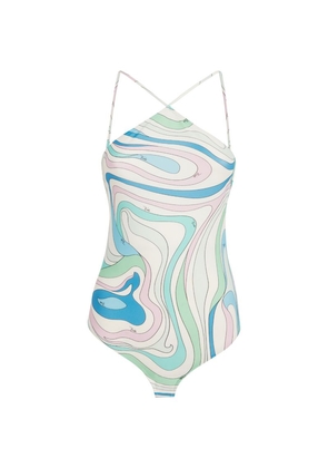 Pucci Marmo Print Swimsuit