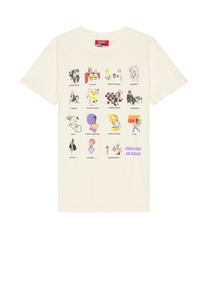 KidSuper T-shirt in Cream - Cream. Size XL/1X (also in ).