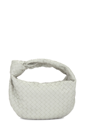 Bottega Veneta Teen Jodie Bag in Agate Grey & Gold - Grey. Size all.