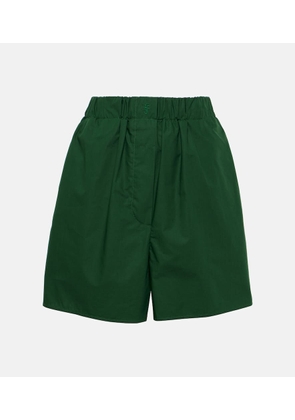 The Frankie Shop Lui high-rise cotton shorts