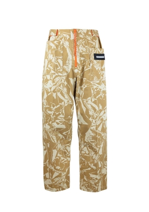 Aries Camouflage Printed Cargo Pants