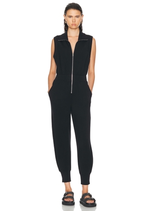 Varley Madelyn Jumpsuit in Black - Black. Size L (also in S, XS).