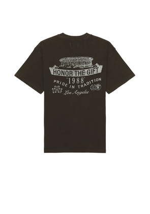 Honor The Gift Forum Short Sleeve Tee in Black - Black. Size L (also in M, S, XL).