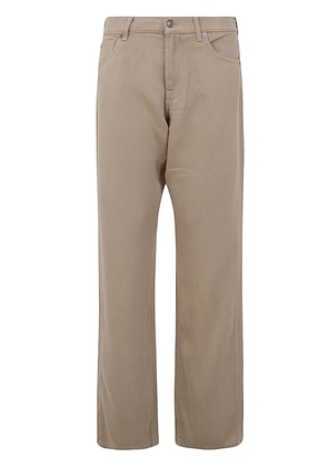 7 For All Mankind Tess Trouser Colored Tencel Sand