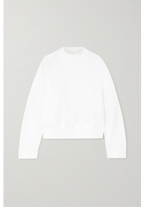 ON - Organic Cotton-jersey Sweatshirt - White - x small,small,medium,large,x large