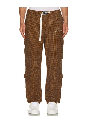 Advisory Board Crystals Cargo Pants in Brown. Size M, XL/1X.