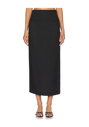 Bardot Rhee Midi Skirt in Black. Size 12, 2, 4, 6, 8.