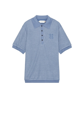 Honor The Gift Knit Polo in Baby Blue. Size M, S, XL.