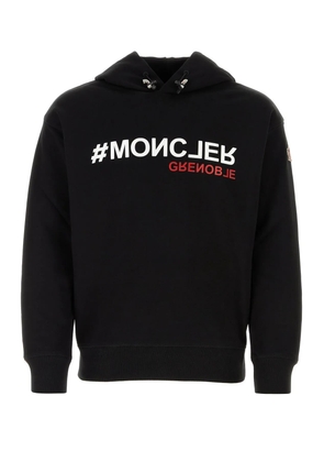 Moncler Grenoble Black Cotton Sweatshirt