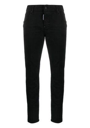 Dsquared2 low-rise cropped skinny jeans - Black