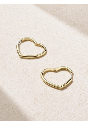 Jennifer Meyer - Forever Heart 18-karat Gold Earrings - One size