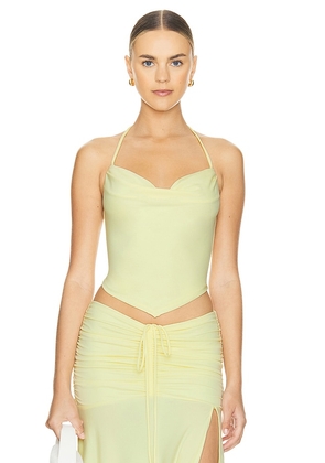 Lovers and Friends Surya Top in Lemon. Size M, XS.